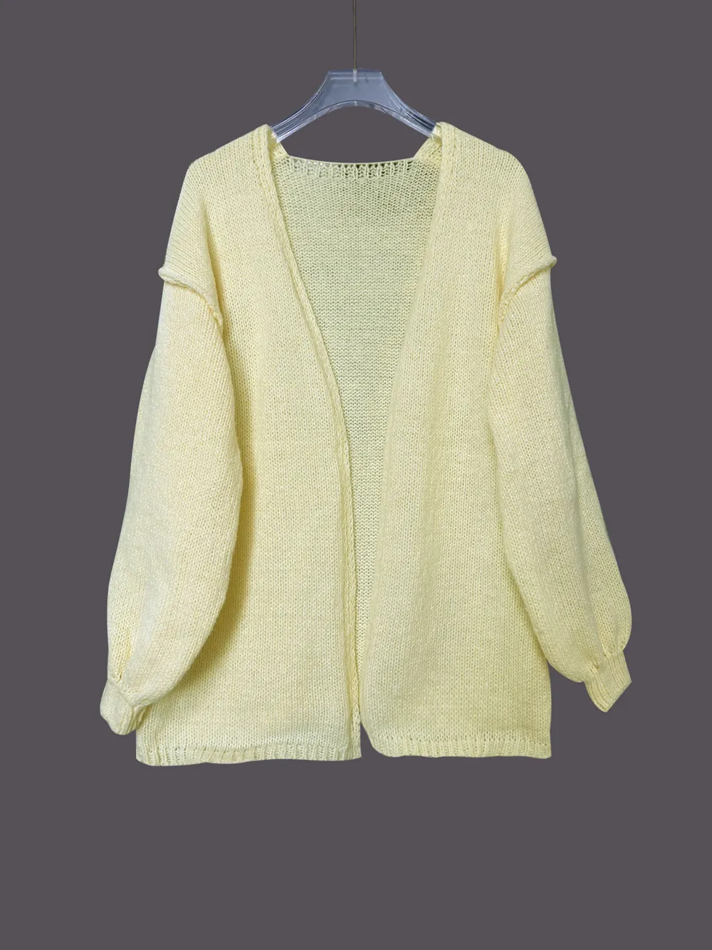 Open Front Long Sleeve Cardigan, image 6