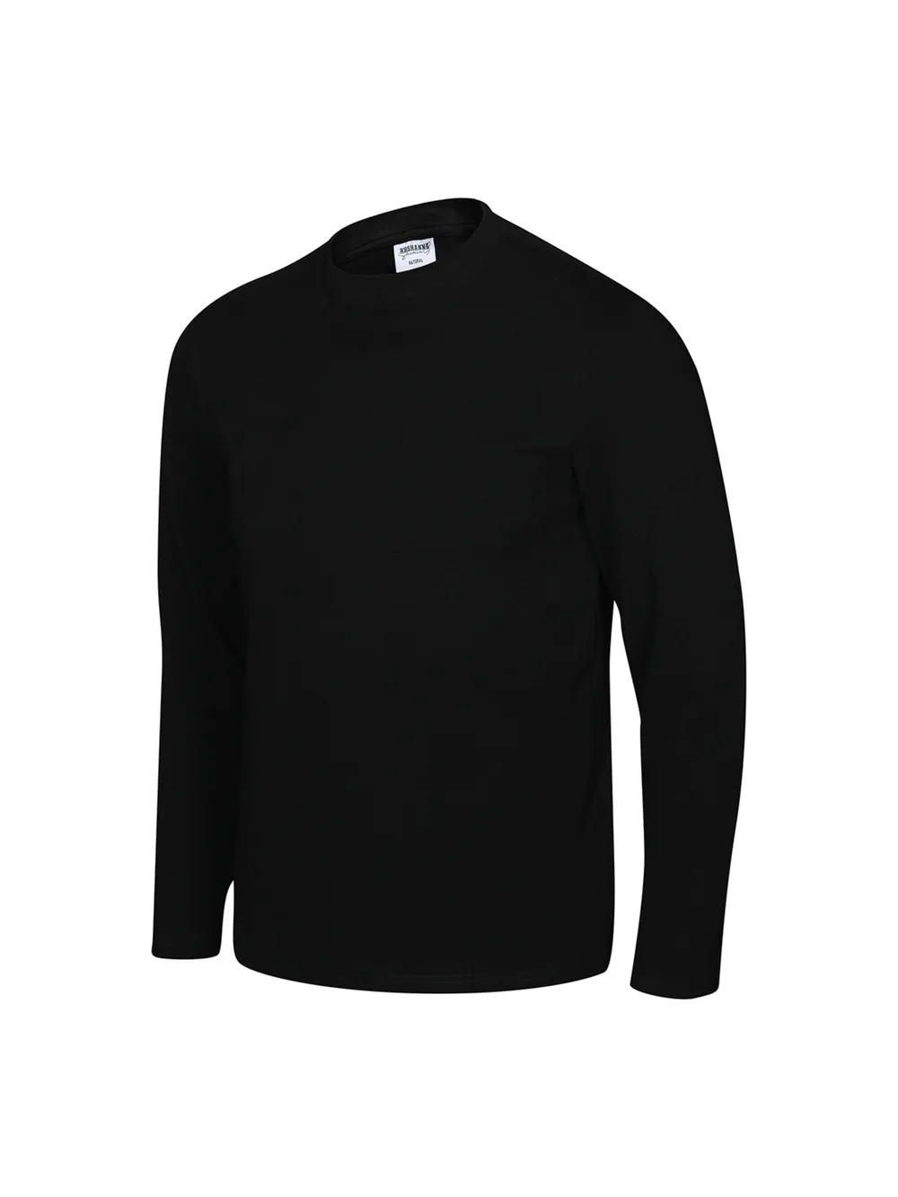Men's Basic style Round Neck Solid T-Shirt, image 2