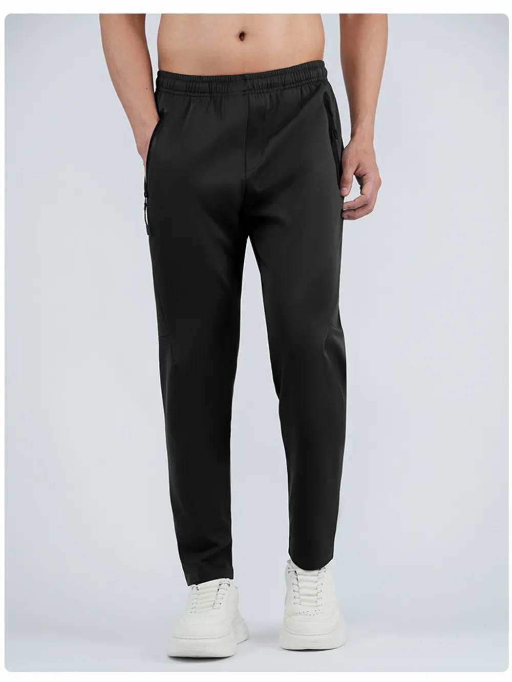 Men's Plus Size Elastic Waist Active Pants