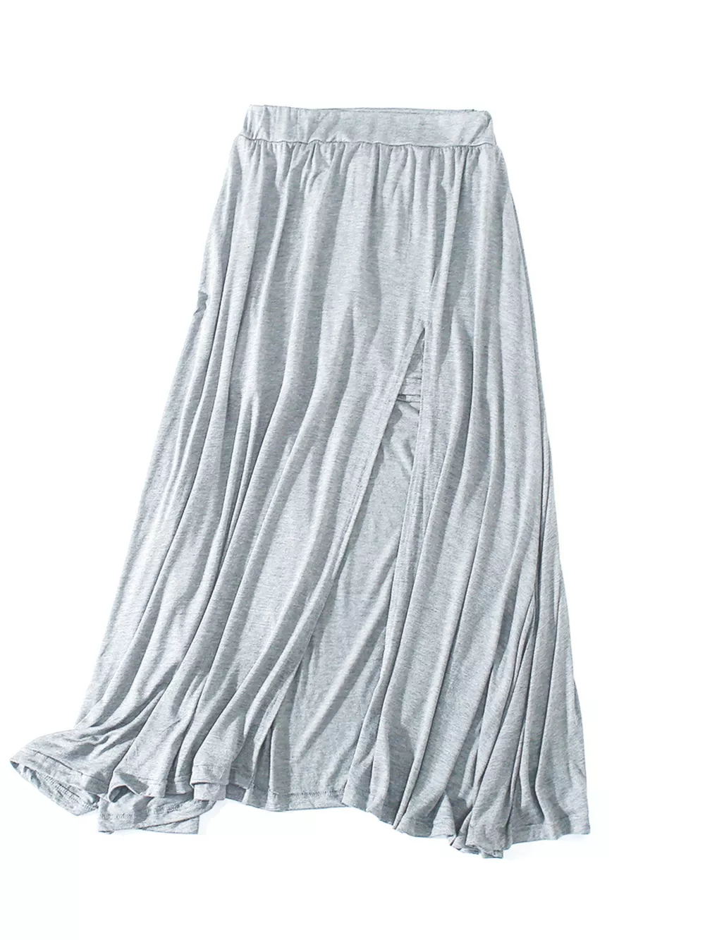 A-Line Slit Maxi Skirt, image 6
