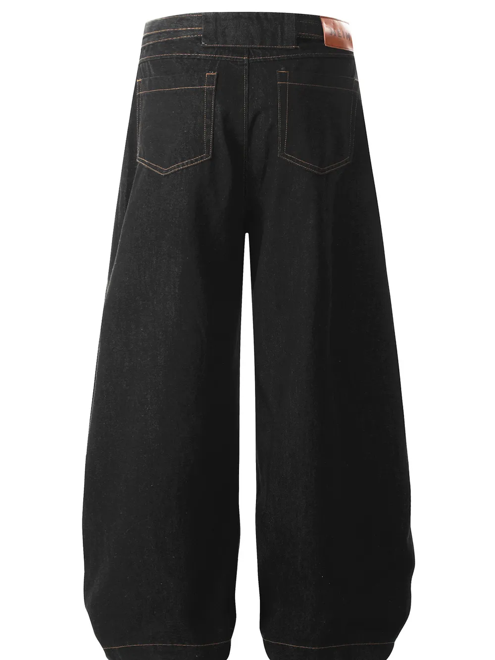 Men's Wide-Leg Oversized Baggy Jeans, image 3