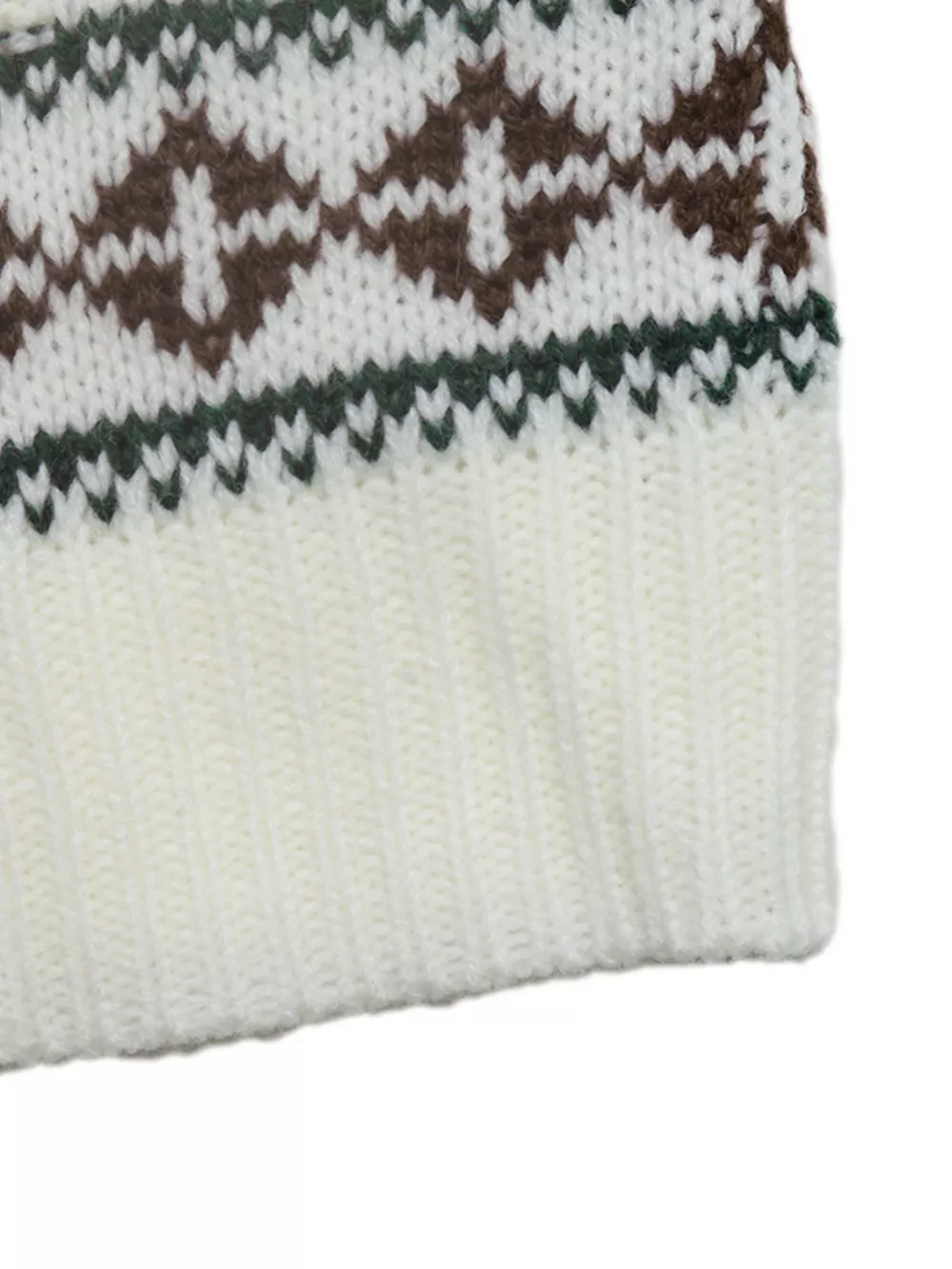 Christmas Reindeer Pattern Cable Knit Sweater, image 9