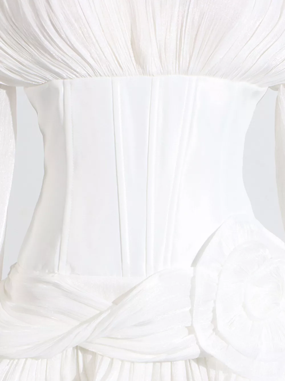 Ruffle Balloon Sleeve Mini Dress, image 11