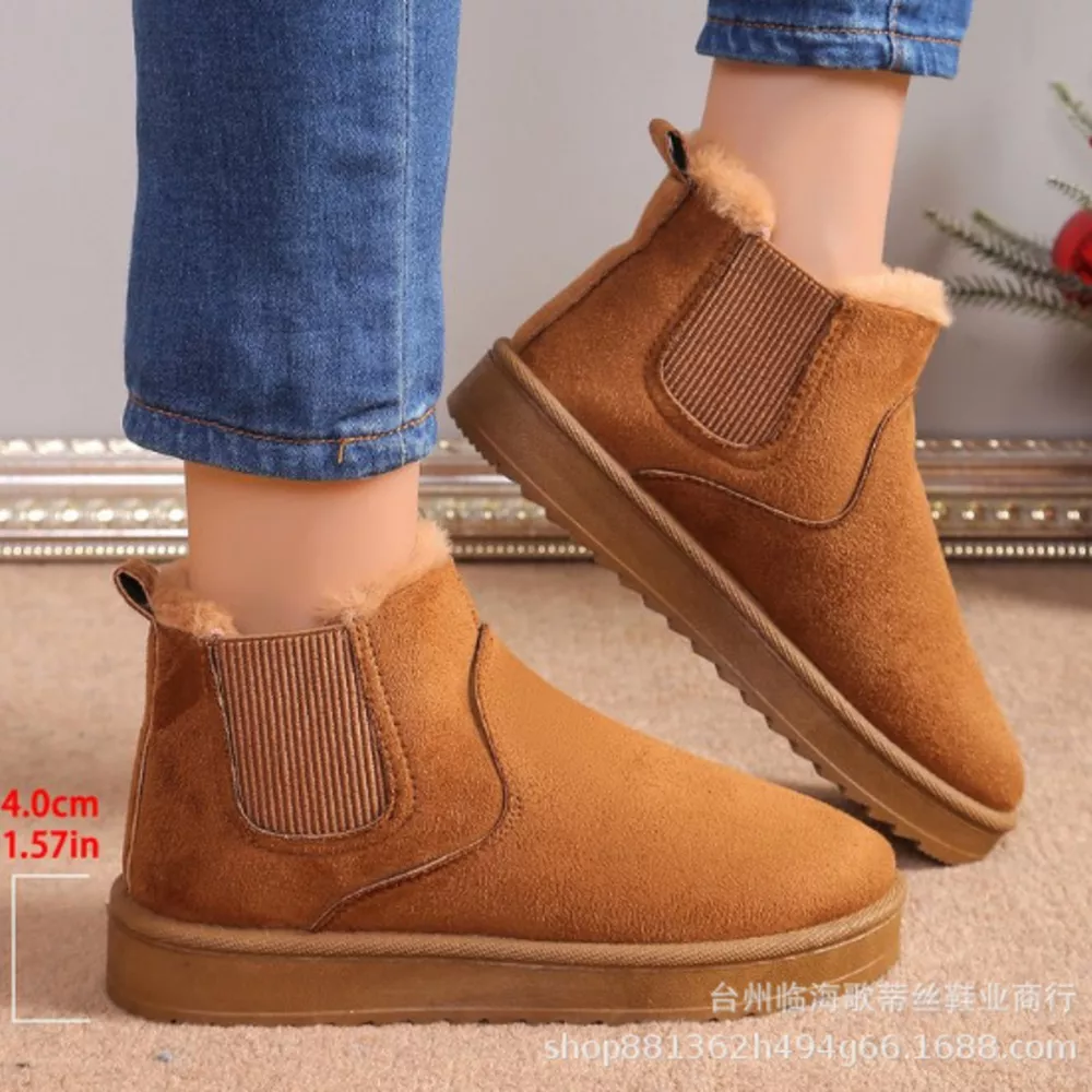 Round Toe Platform Boots, image 12