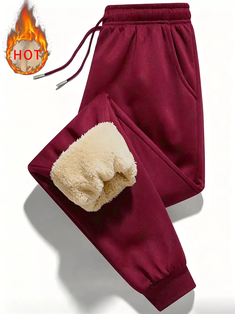 Fleece-Lined Thermal Pants, image 7