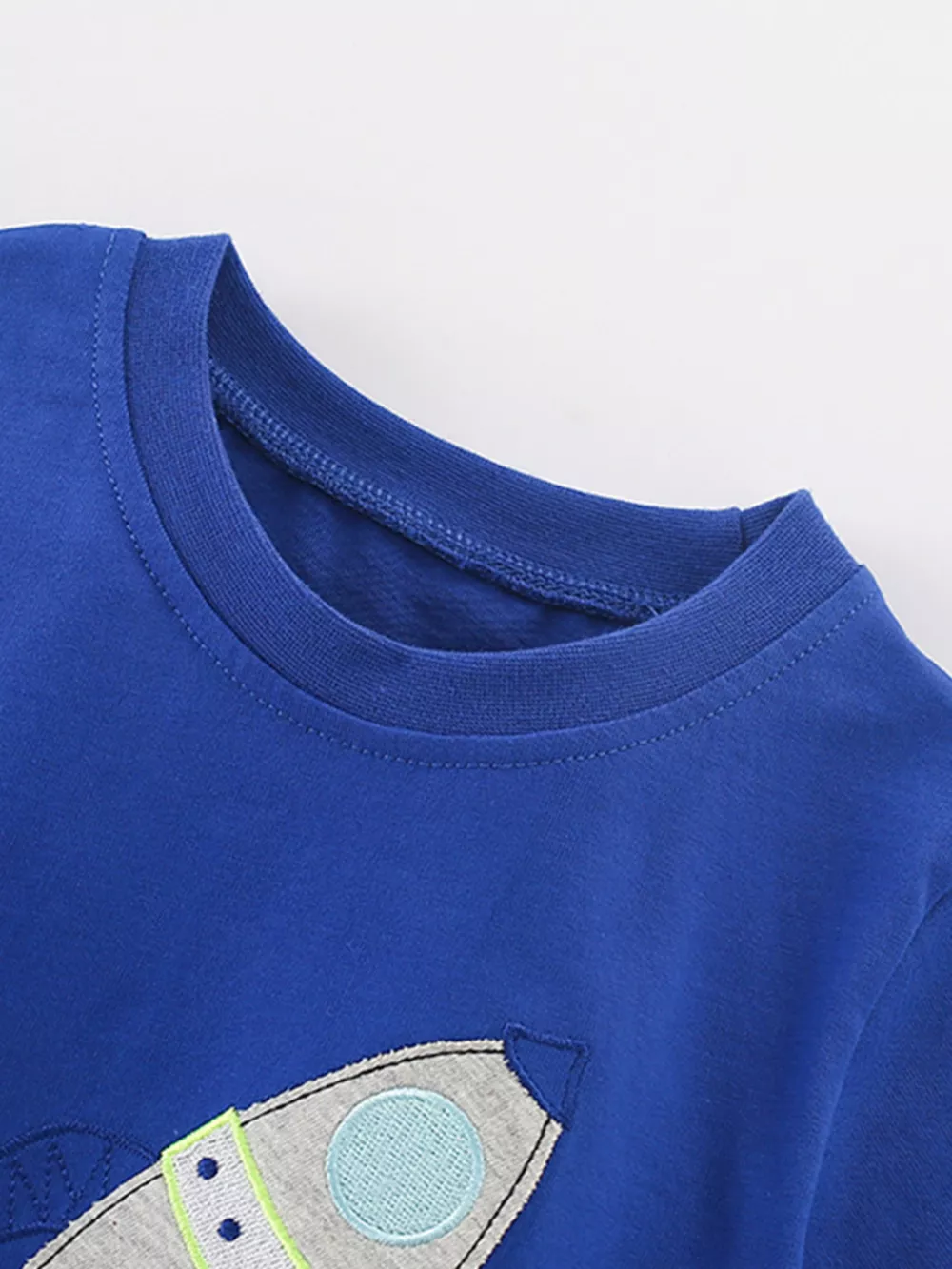 Children's Rocket Applique Short Sleeve T-Shirt, image 4