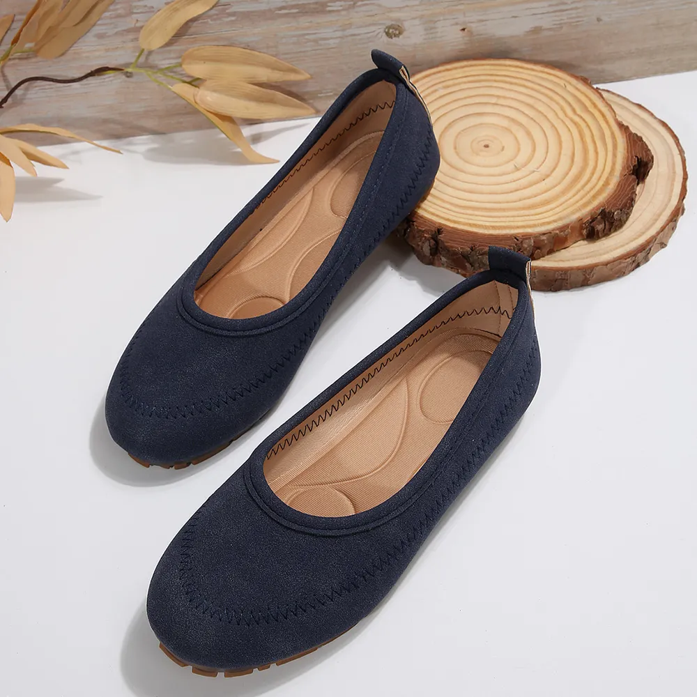 Round Toe Flat Slip-Ons, image 7