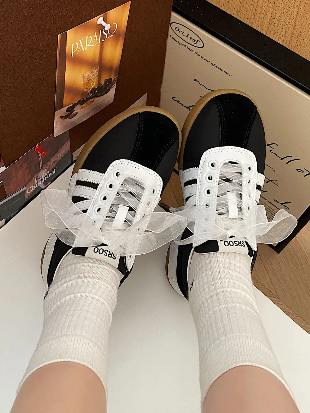 Striped Lace Up Sneakers, image 5
