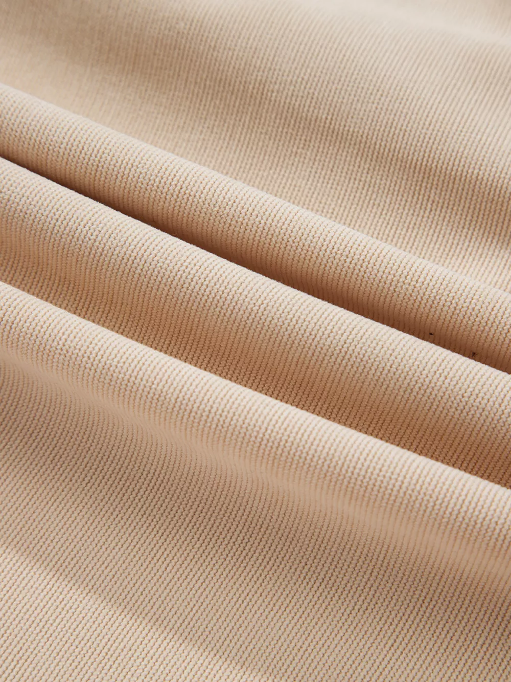 Corduroy Half Button Collared Long Sleeve Mini Dress, image 12