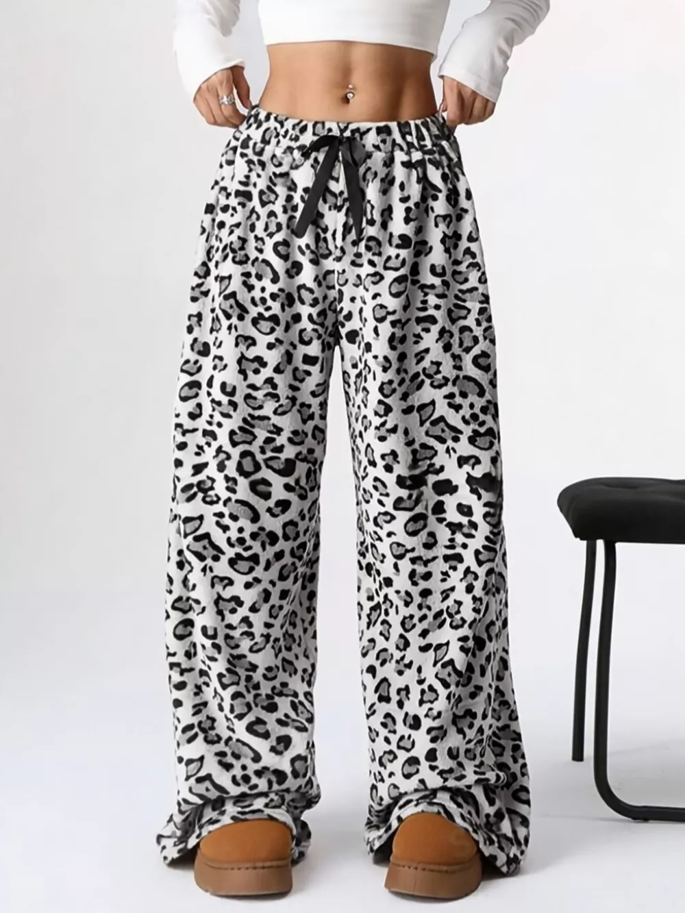 Leopard Wide Leg Pants, image 11