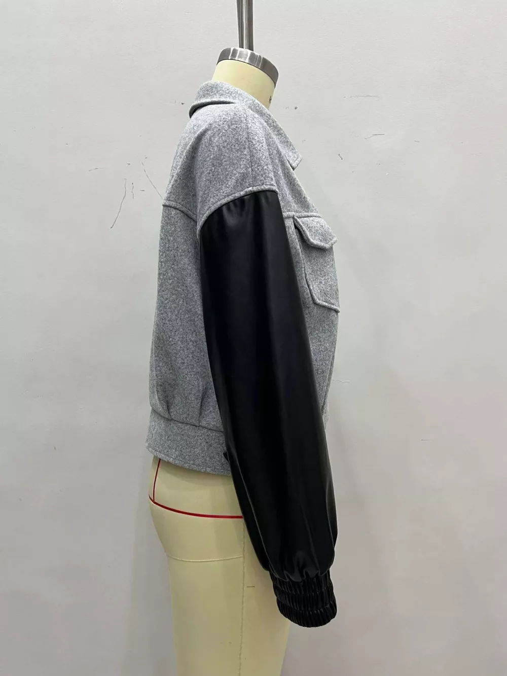 Color Block Zip-Up Jacket, image 5