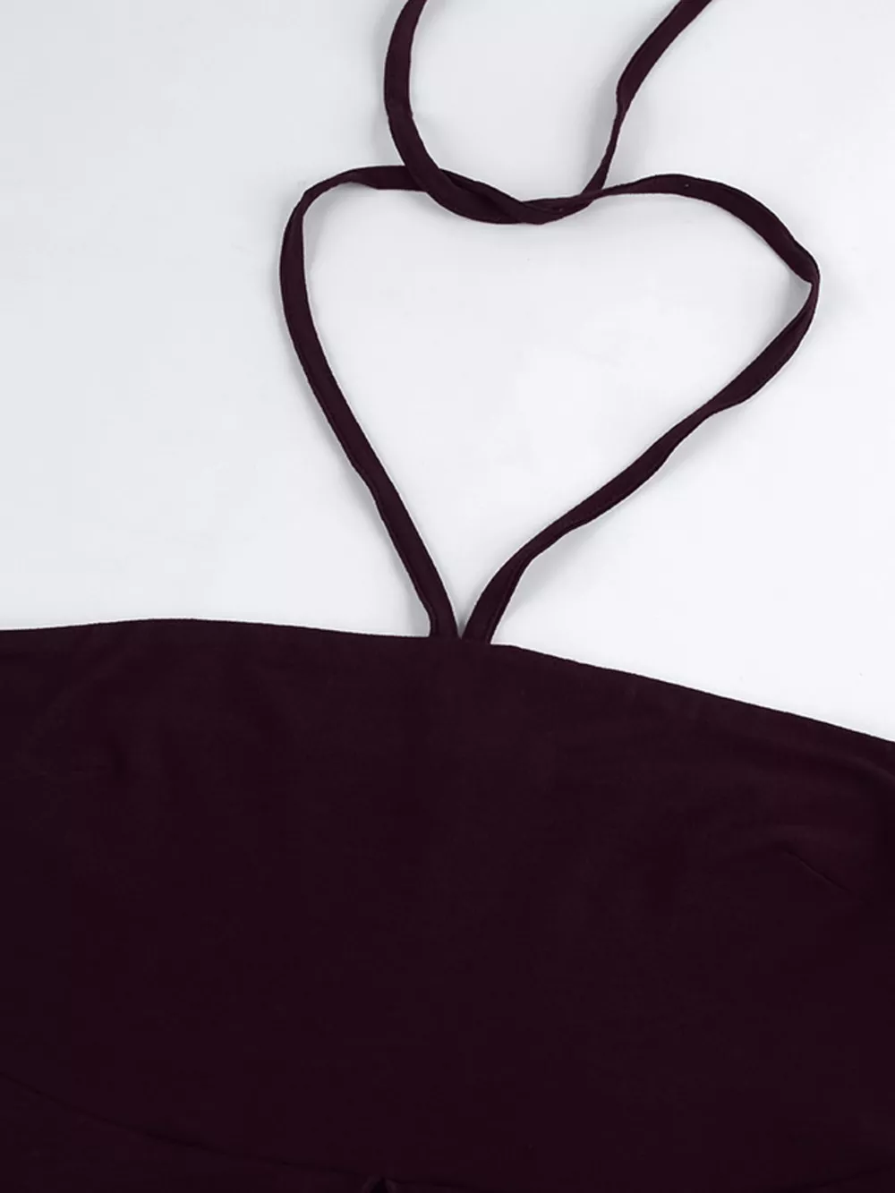Halter Neck Asymmetrical Hem Cami, image 7