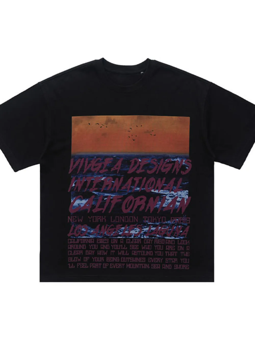 Men's Graphic Round Neck Short Sleeve Tee, image 5