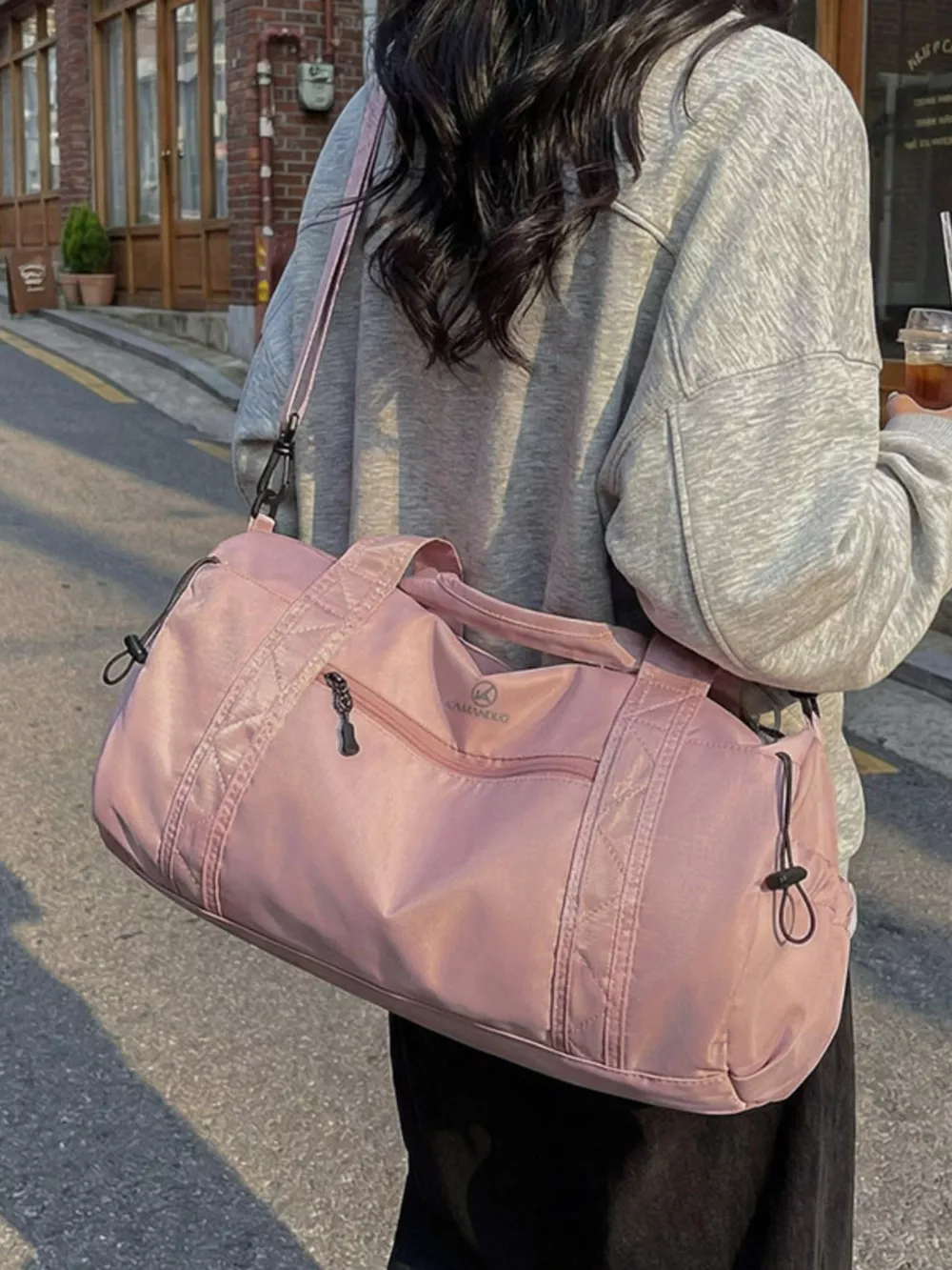 Lightweight Nylon Travel Bag, image 6