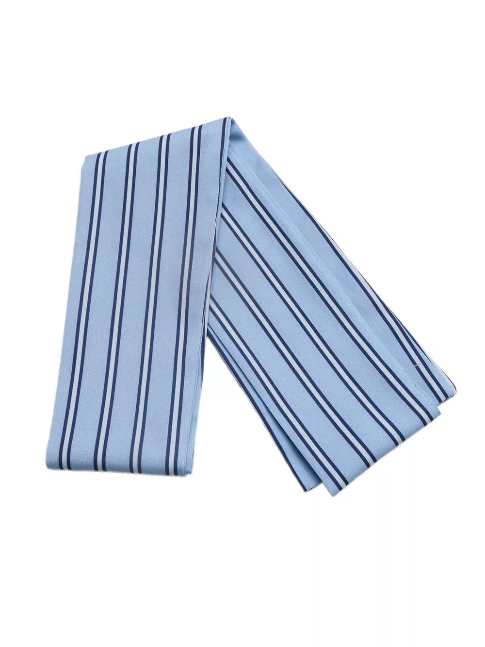 Striped Long Sleeve Blouse with Bow Tie, image 8