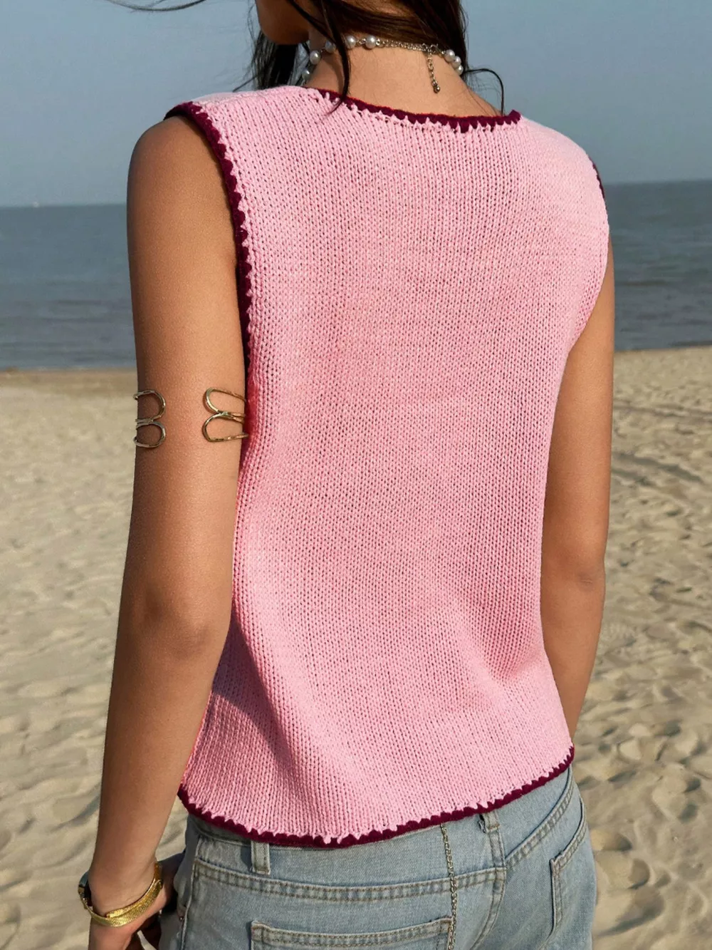 Button-Down Sweater Vest, image 6