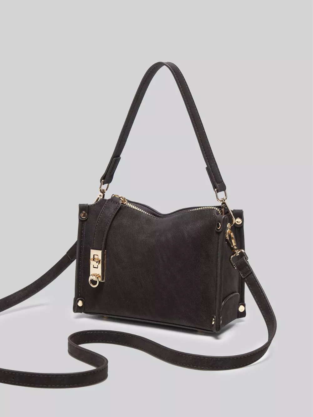 PU Leather Crossbody Bag with Adjustable Strap, image 2