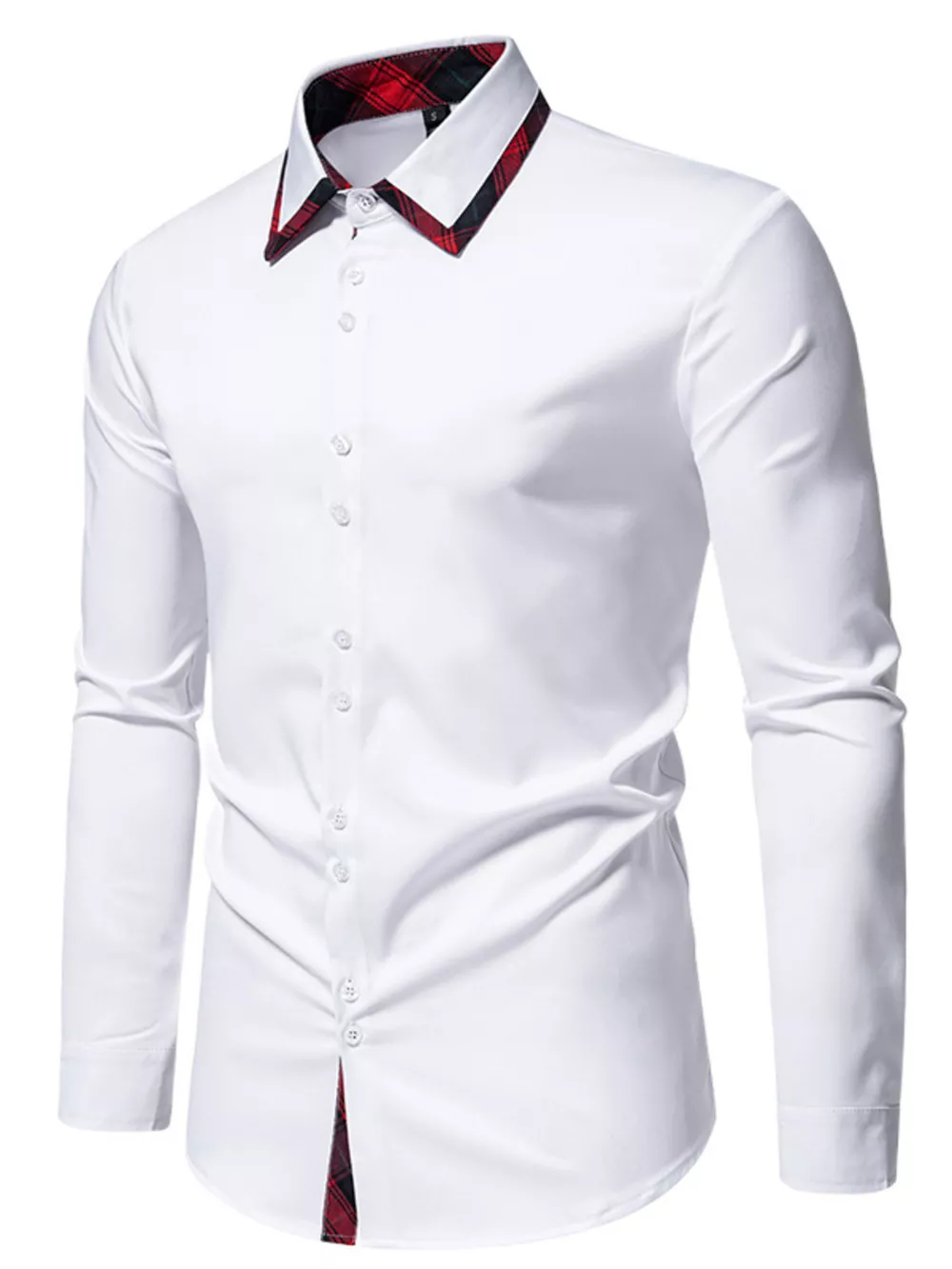 Slim Fit Long Sleeve Shirt, image 3