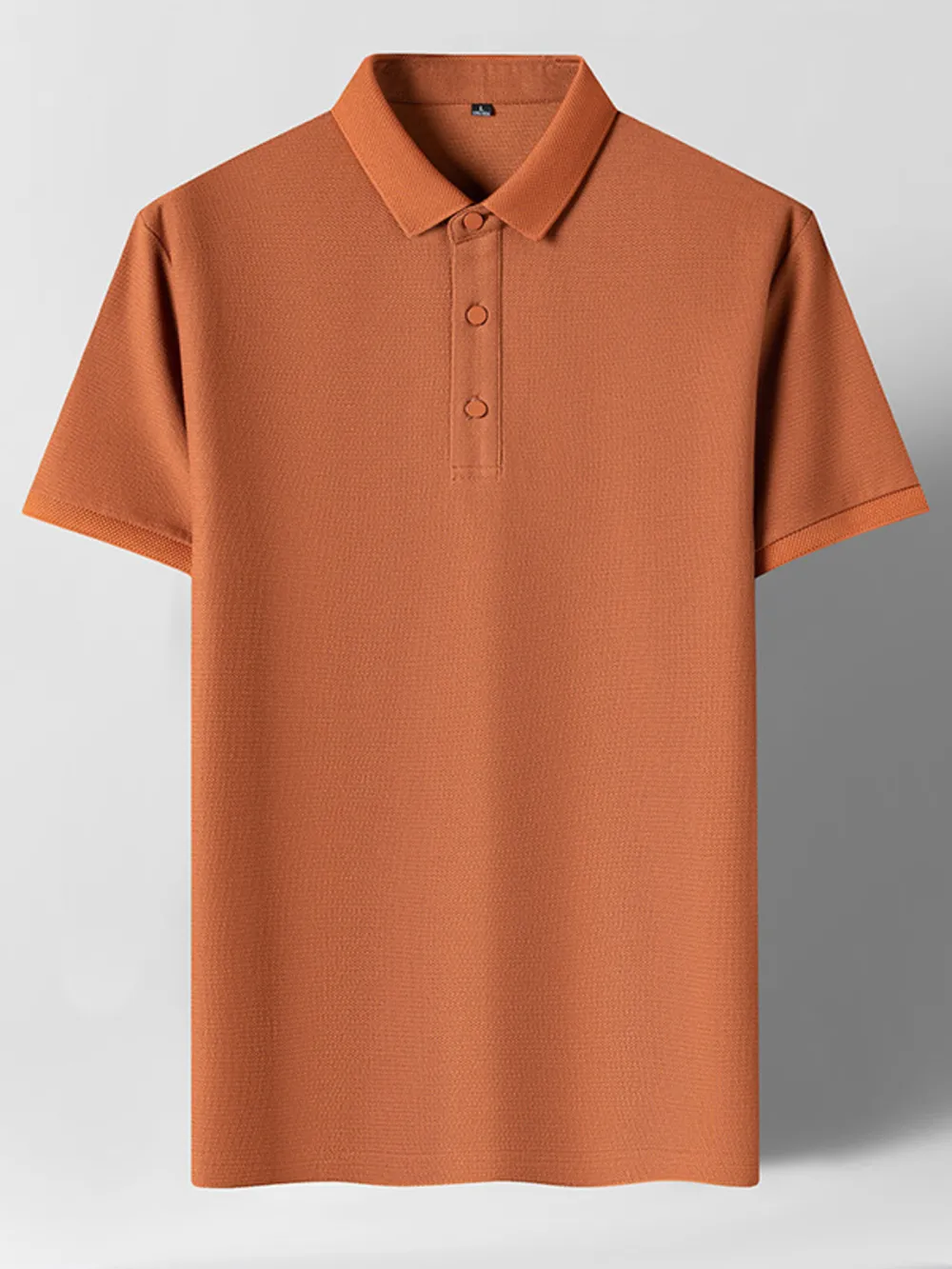 Men's Plus Size Classic Collared Neck Short Sleeve Polo, image 5