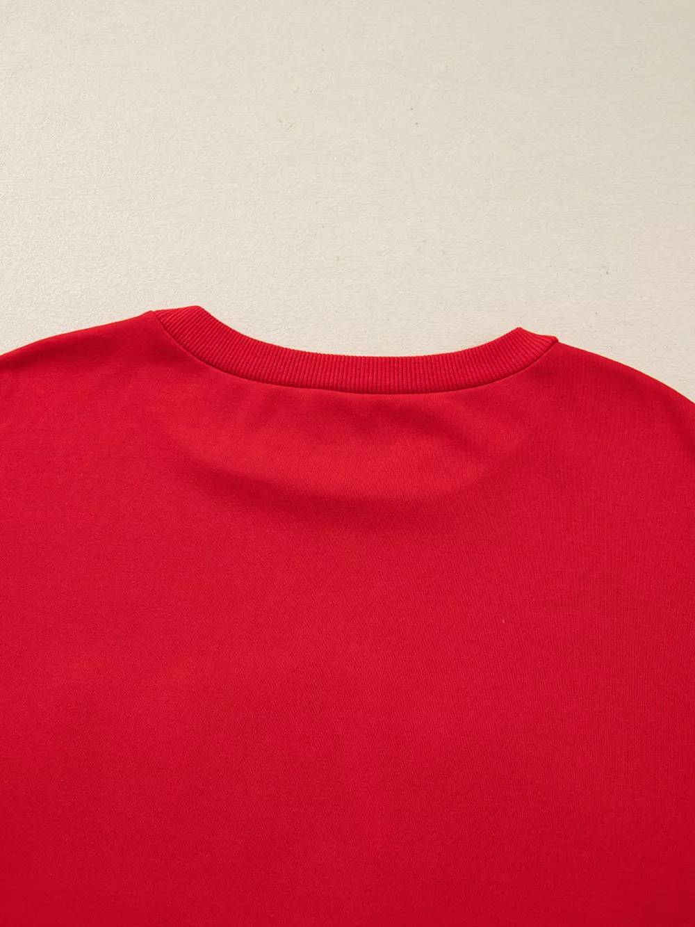Merry Script Holiday Christmas Graphic Sweatshirt, image 8
