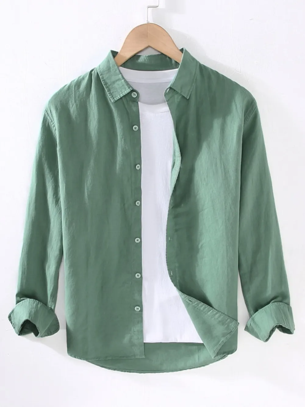 Men's Full Size Button Up Short Sleeve Shirt Plus Size, image 12