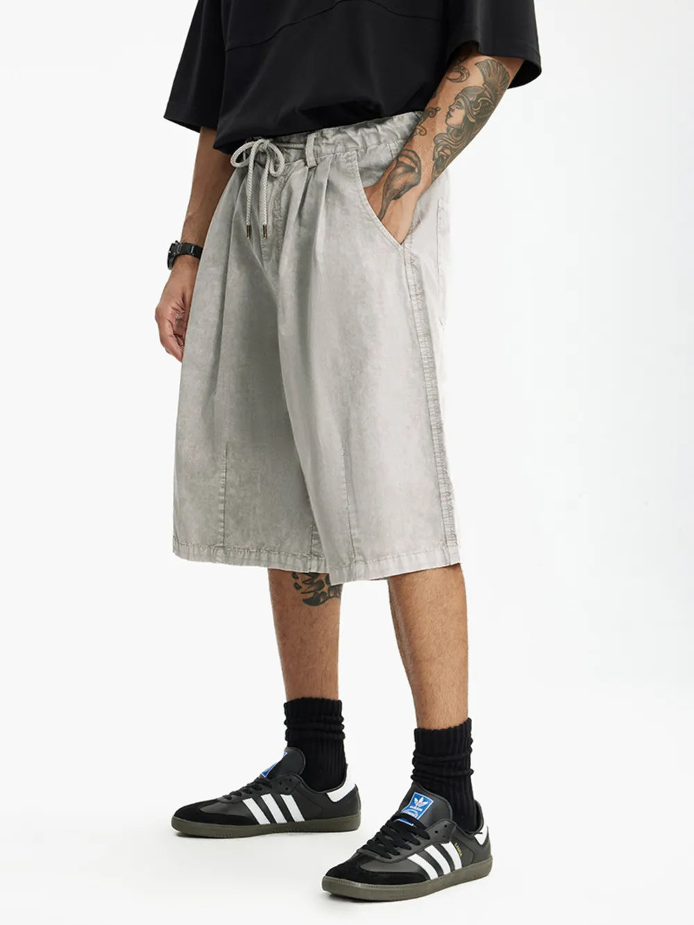 Men's Wide-Leg Shorts, image 5