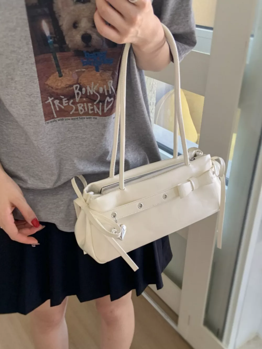 PU Leather Shoulder Bag, image 17