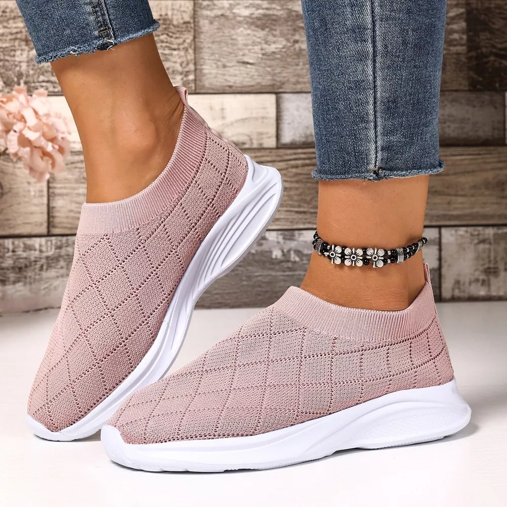 Breathable Mesh Round Toe Shoes, image 11