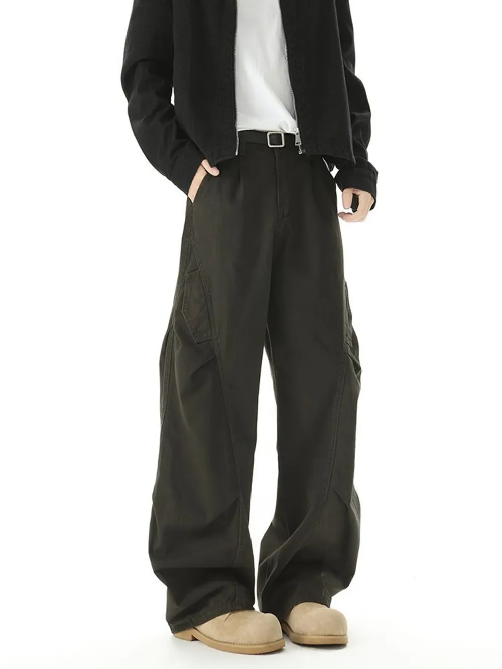 Men's Loose Fit Cargo Pants, image 4