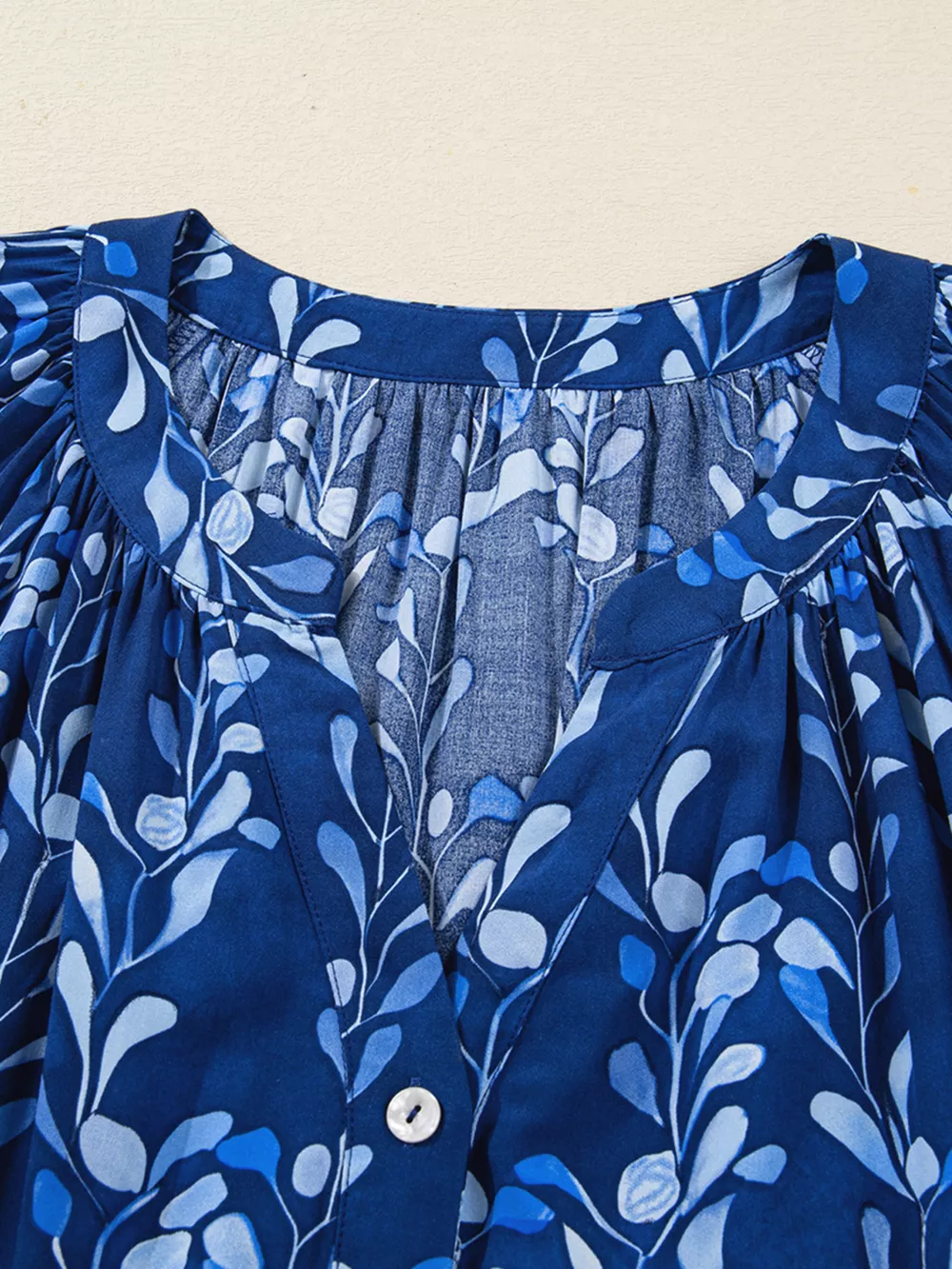 Botanical Print Button Up Shirt, image 8