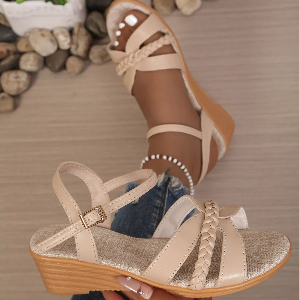 Open Toe Wedge Sandals, image 10