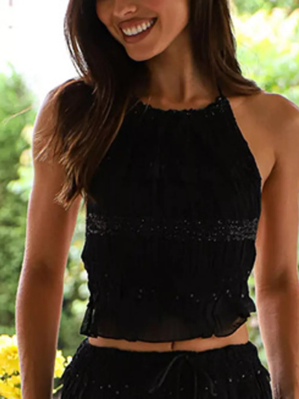Sleeveless Top and Maxi Skirt Set, image 13