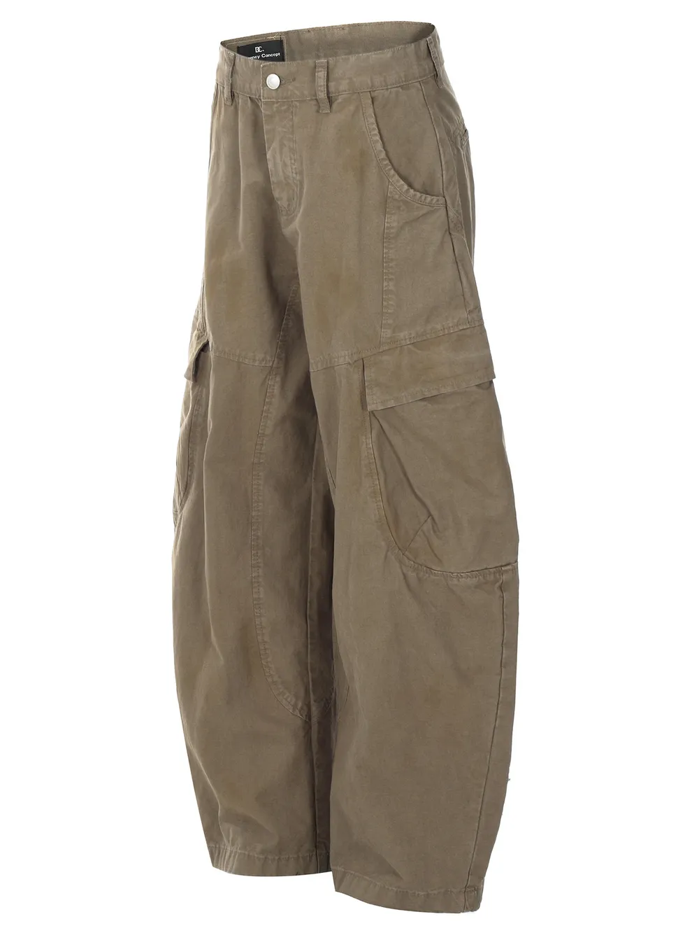 Men's Wide Leg Cargo Jeans, image 2