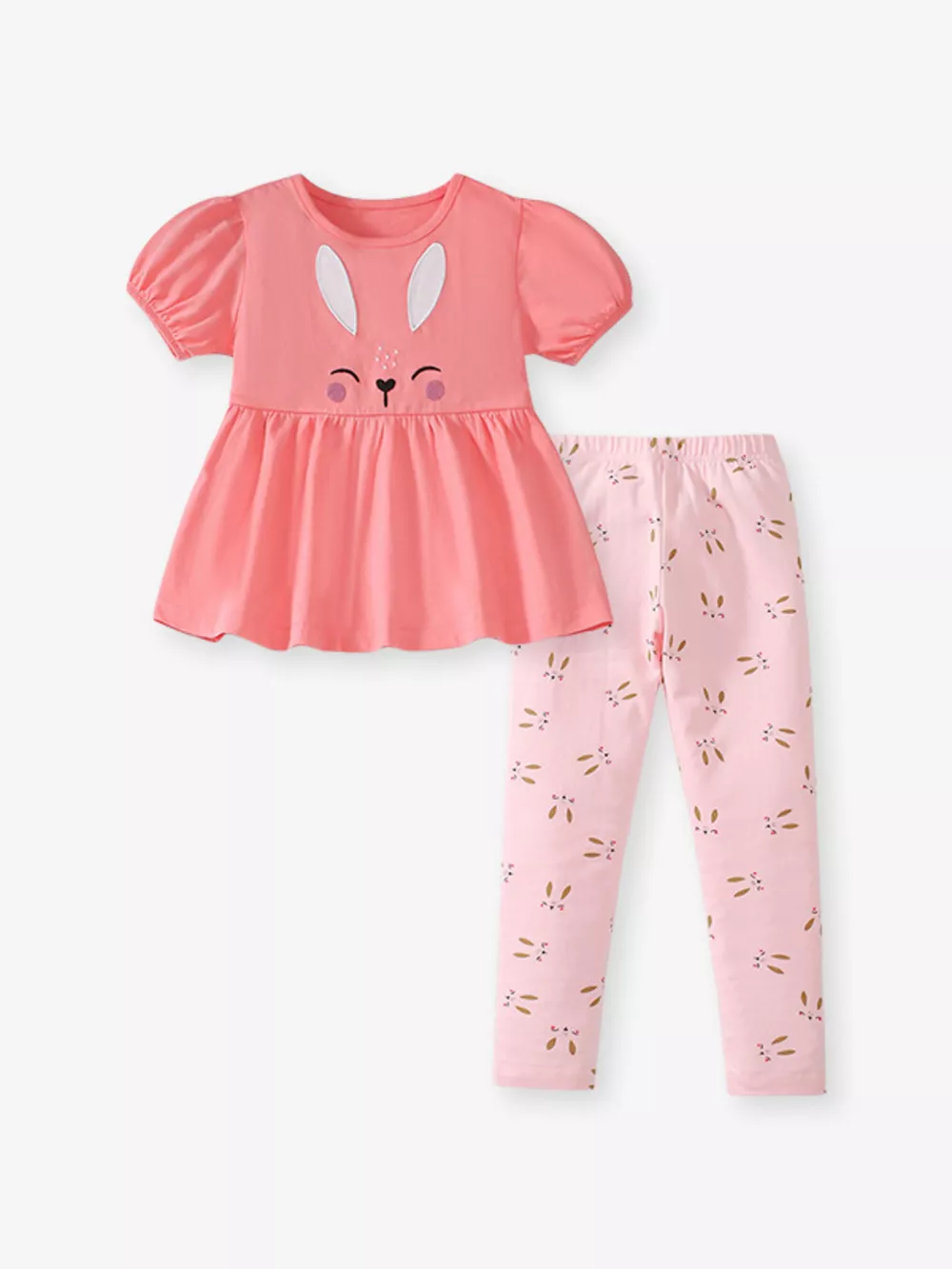 Children's Bunny Top and Leggings Set, image 5