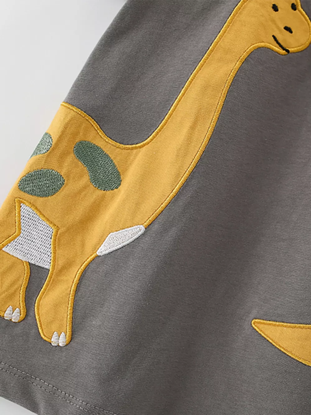 Children's Dinosaur Applique T-Shirt and Shorts Set, image 5