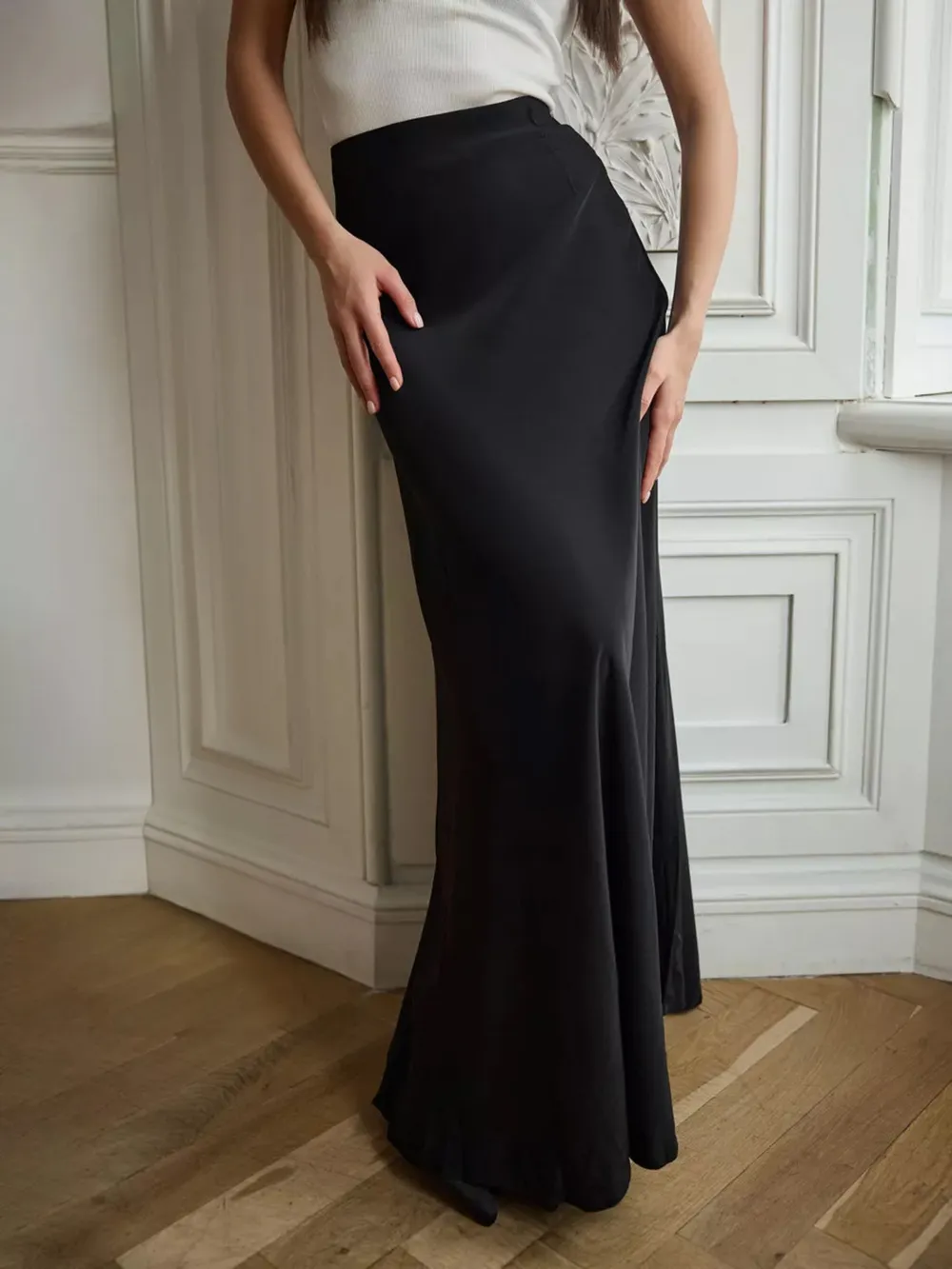 High-Waisted Maxi Skirt, image 5