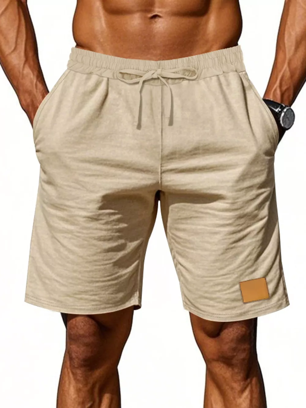 Men's Full Size Casual Drawstring Shorts Plus Size, image 6