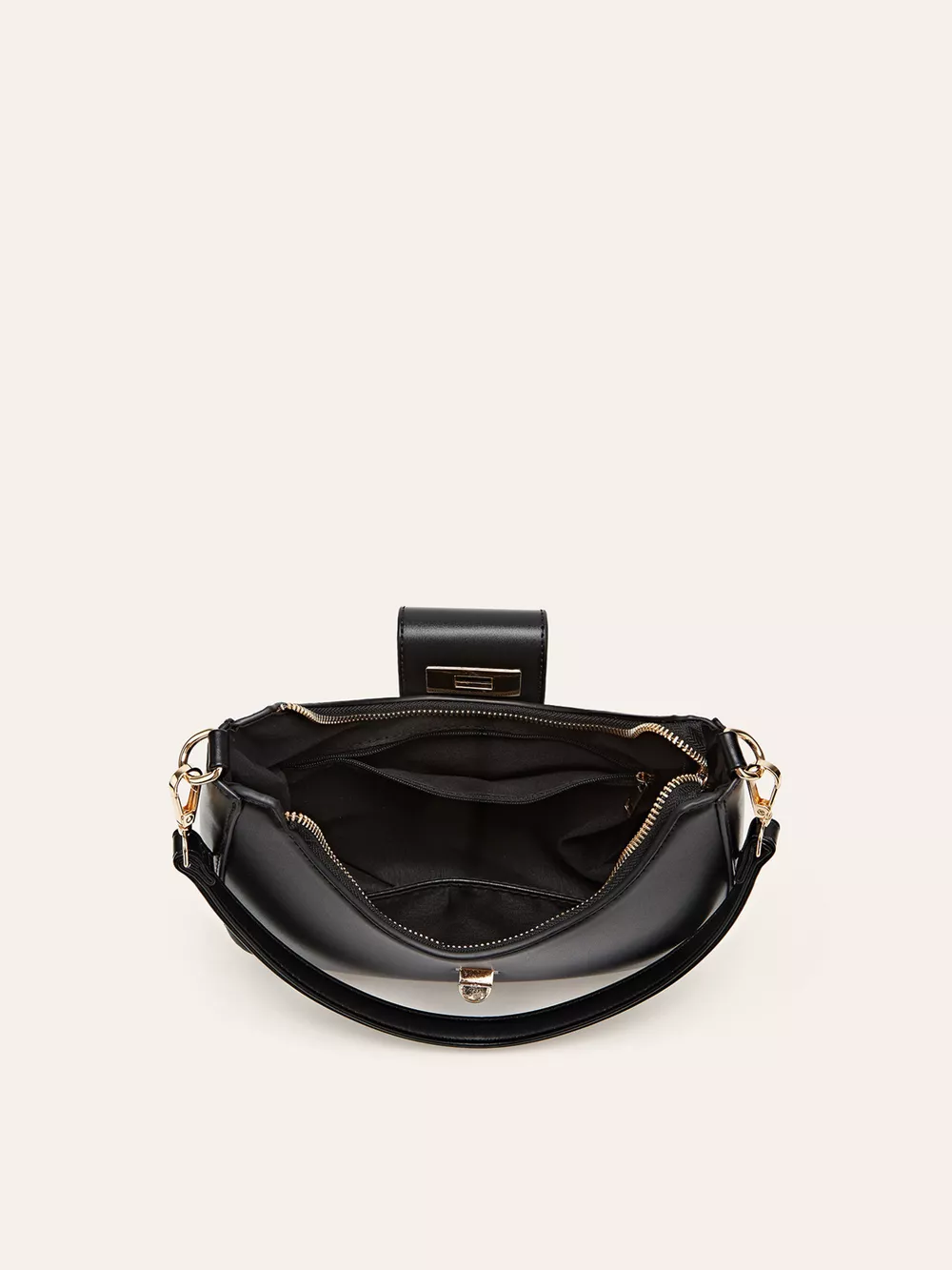 Buckle Closure Shoulder Bag, image 12