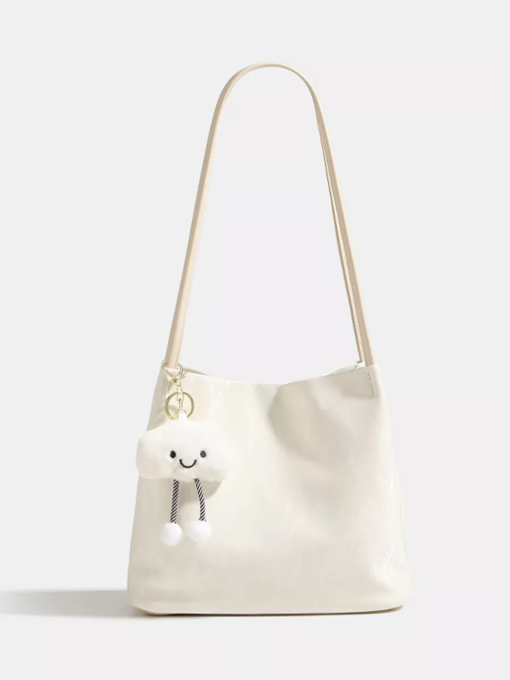 Lightweight Leather Shoulder Bag, image 2