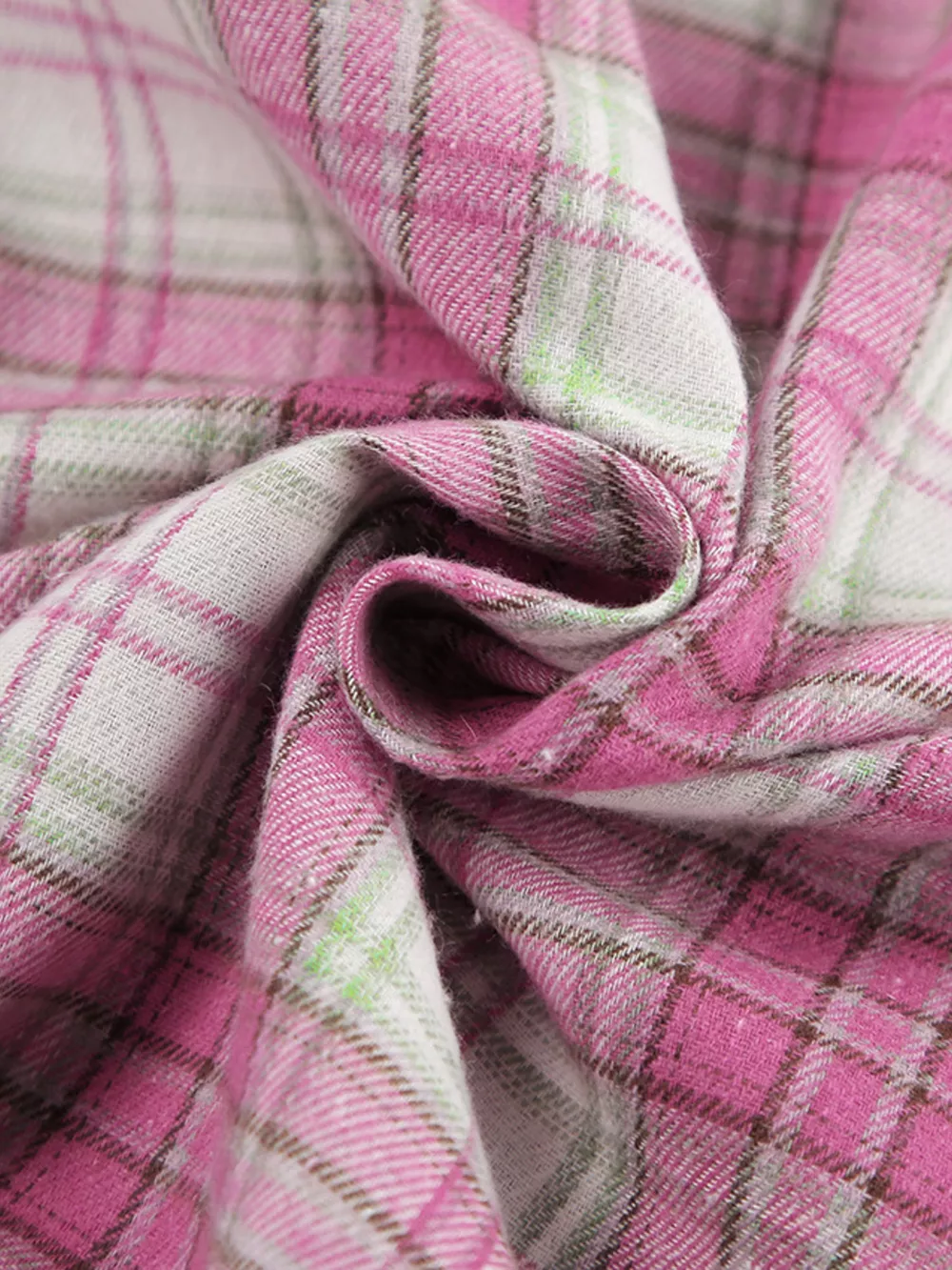 Plaid Long Sleeve Shirt and Pants Set, image 10