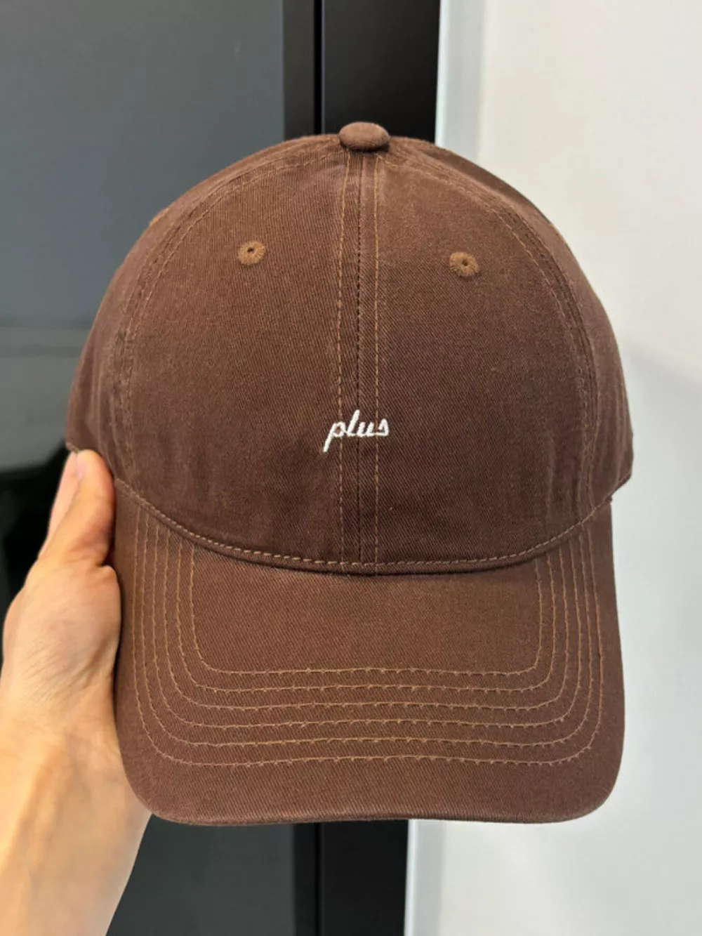 Embroidered Letter Baseball Cap, image 3