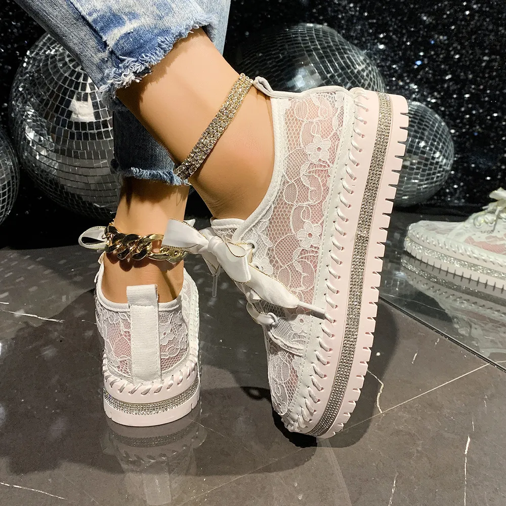 Round Toe Platform Loafers, image 15