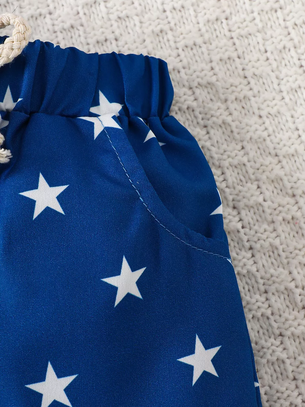 Children's Patriotic USA Tee & Star Print Shorts Set, image 7