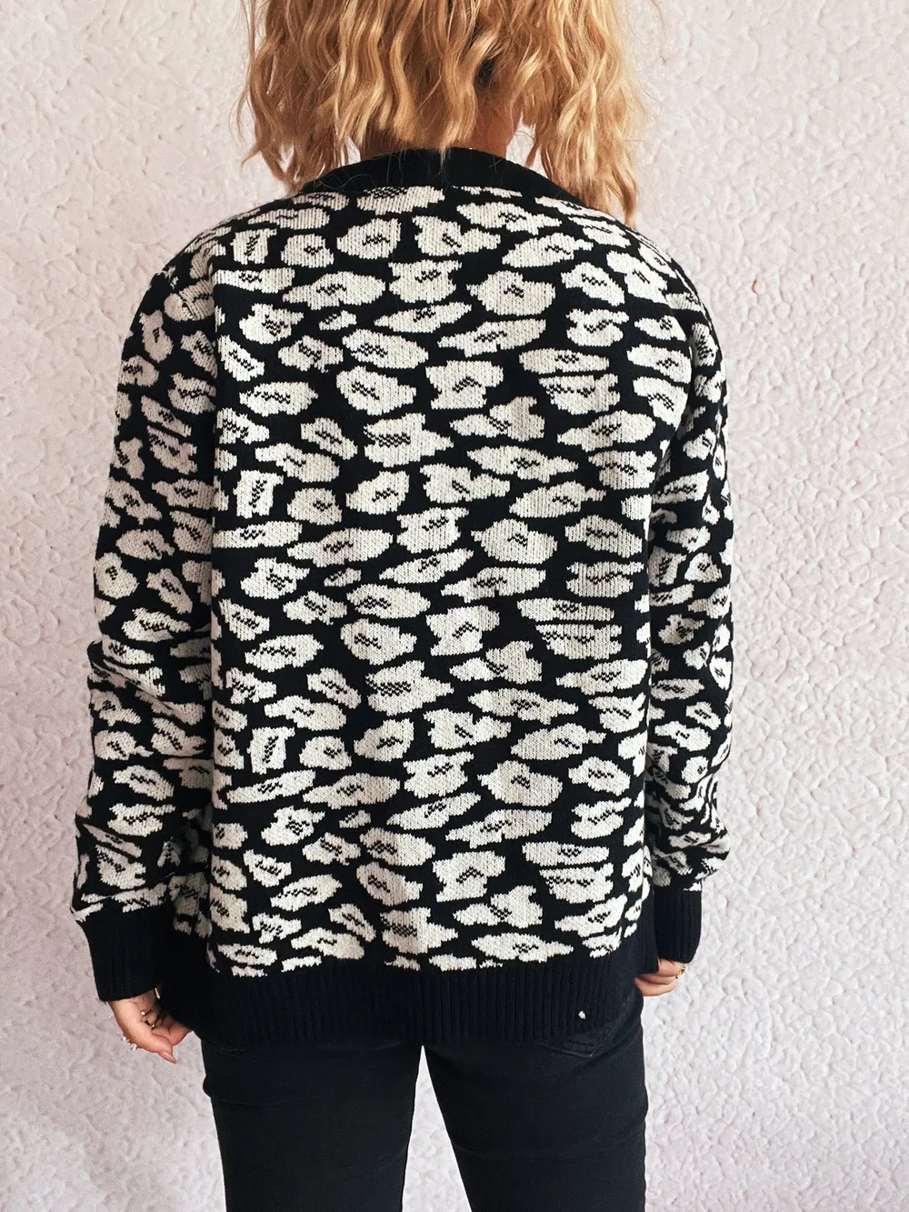 Zip Up Long Sleeve Cardigan, image 6