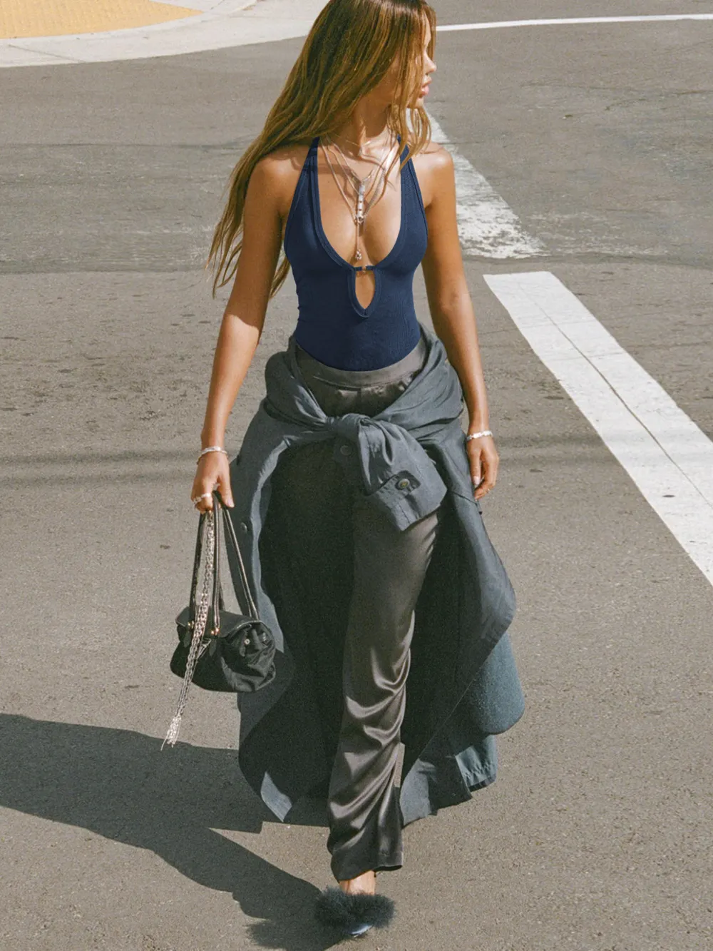 Cutout Ribbed Tank Top, image 24