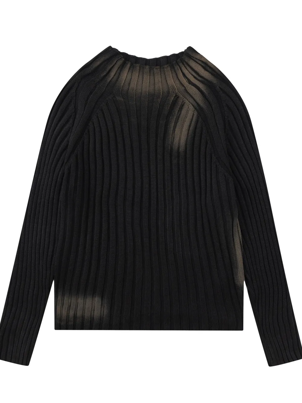 Men's Ribbed Knit Long Sleeve Sweater, image 3