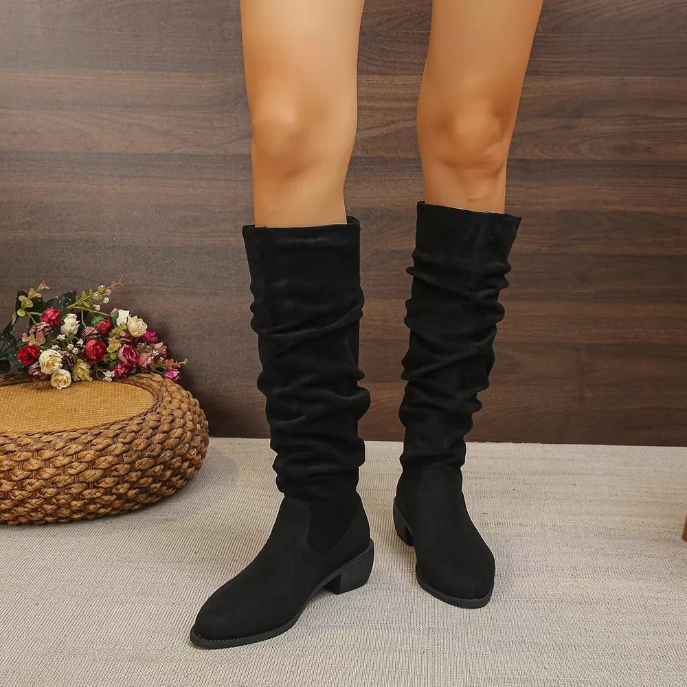 Point Toe Slouchy Boots, image 7