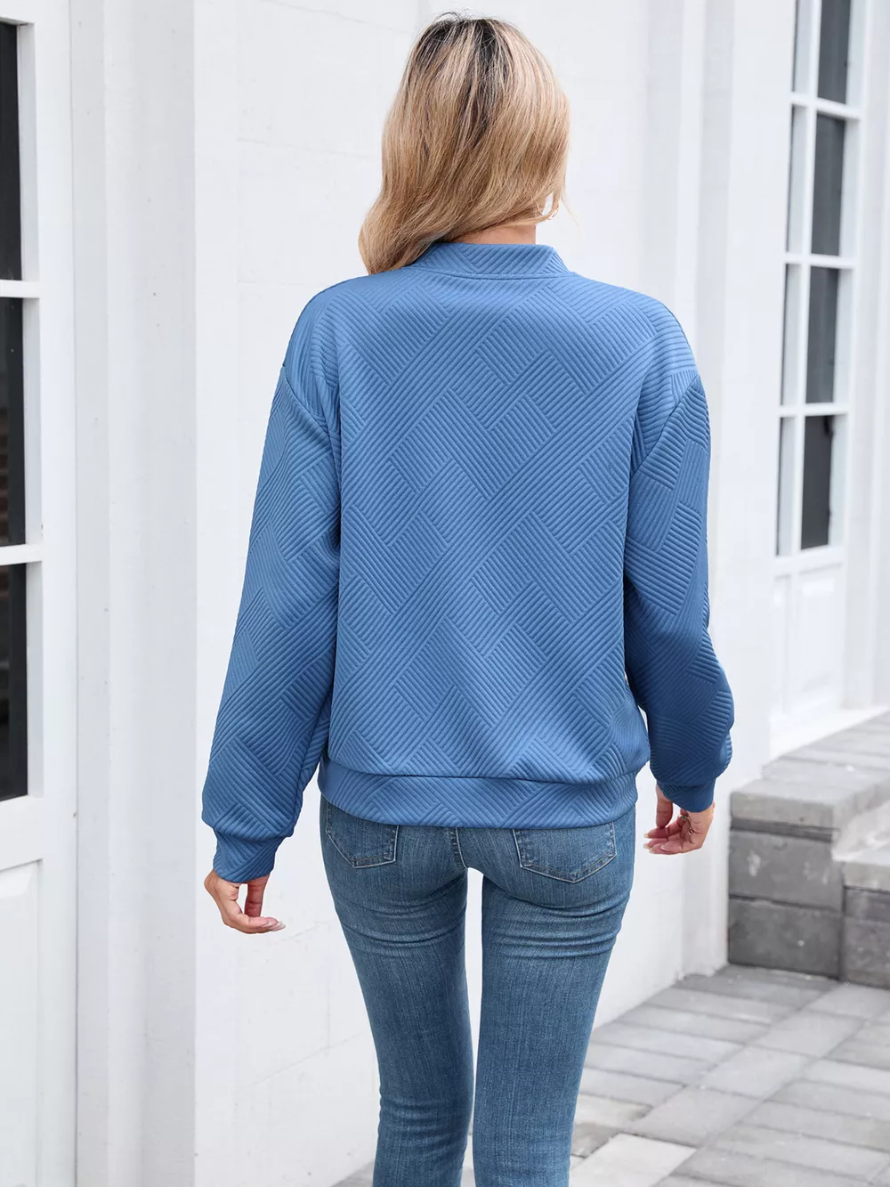 Textured Zip Up Jacket, image 23