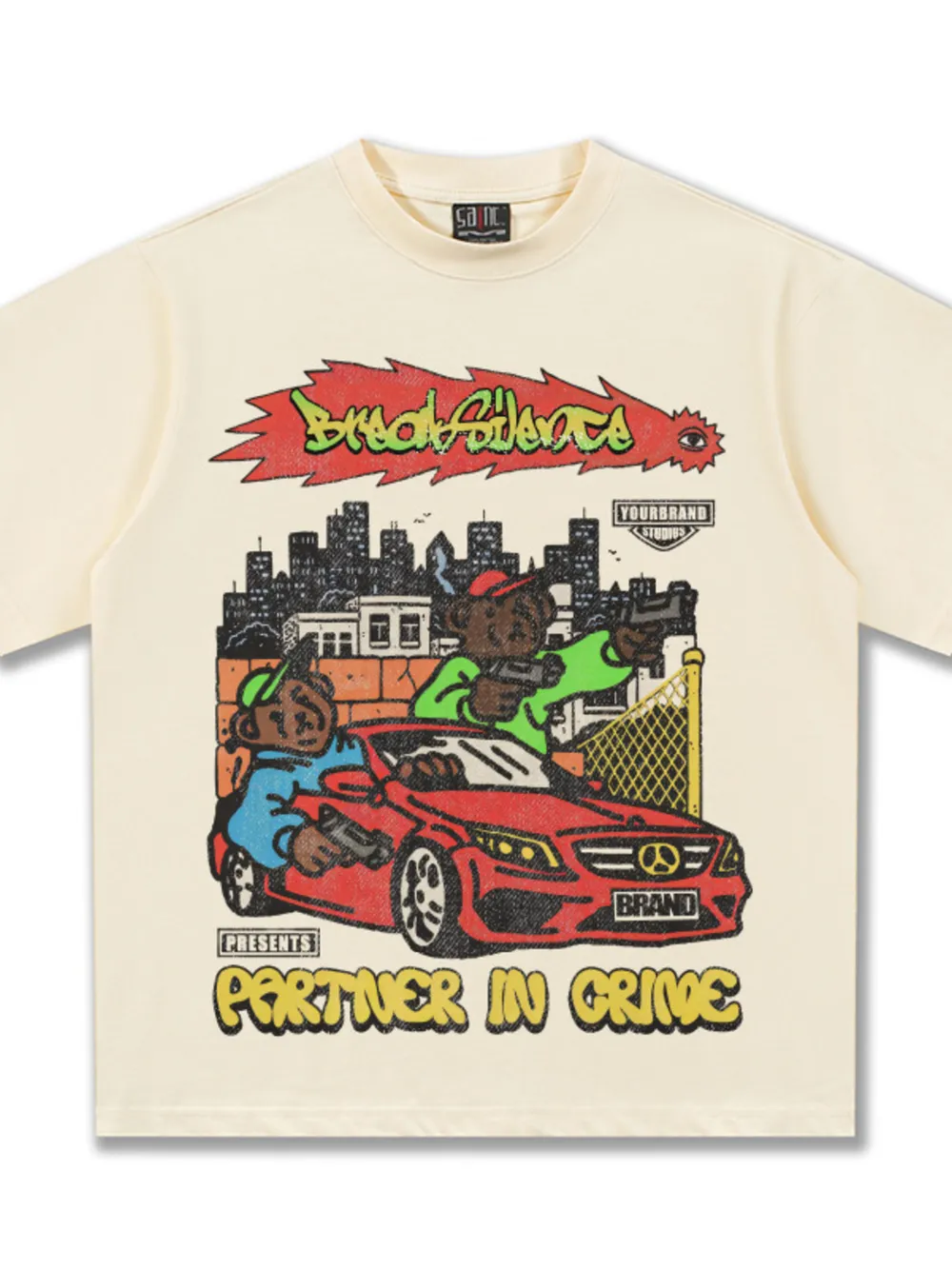 Men's Graphic Crew Neck T-Shirt, image 6