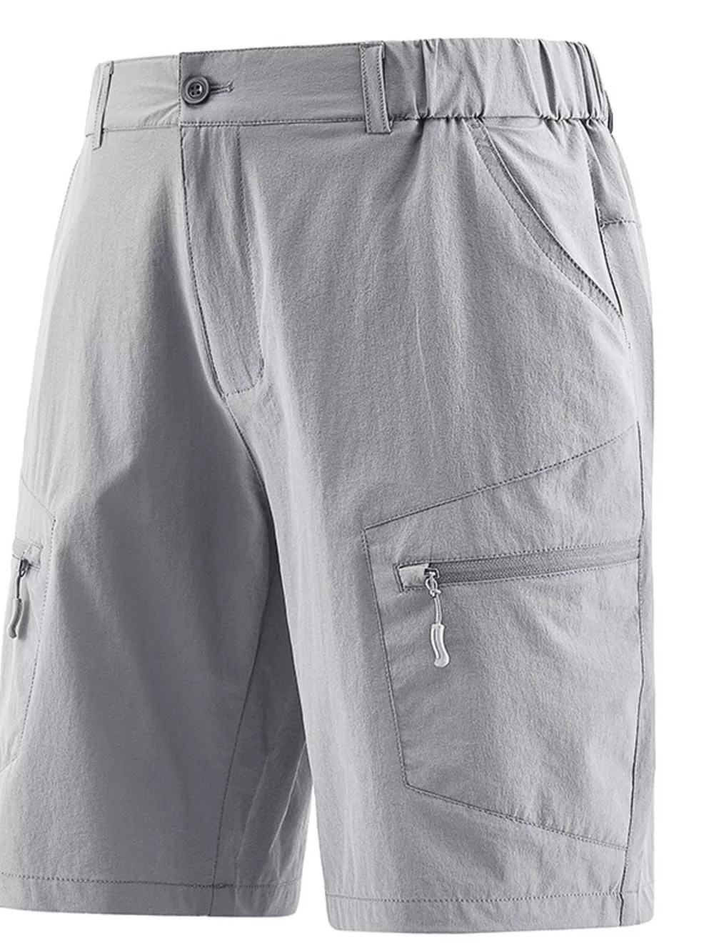 Men's Plus Size Zipper Pocket Outdoor Shorts, image 5